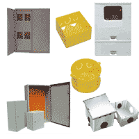 Caixas, quadros e pain&eacute;is vazios para montagens