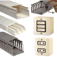 Canaletas para instala&ccedil;&atilde;o aparente