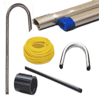Eletrodutos e condu&iacute;tes em ferro e pvc